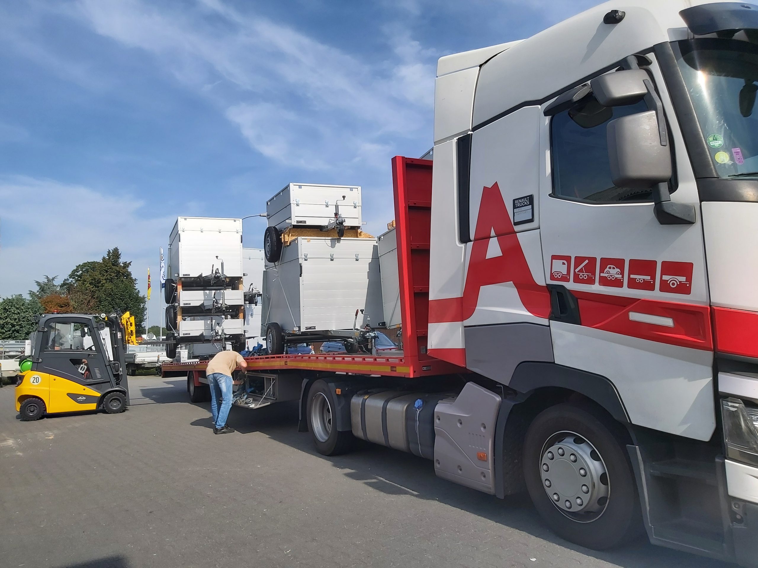 ALUBOXX Deckelanhänger GTB 2500 VT3 Ultra Low Tandem 2500kg