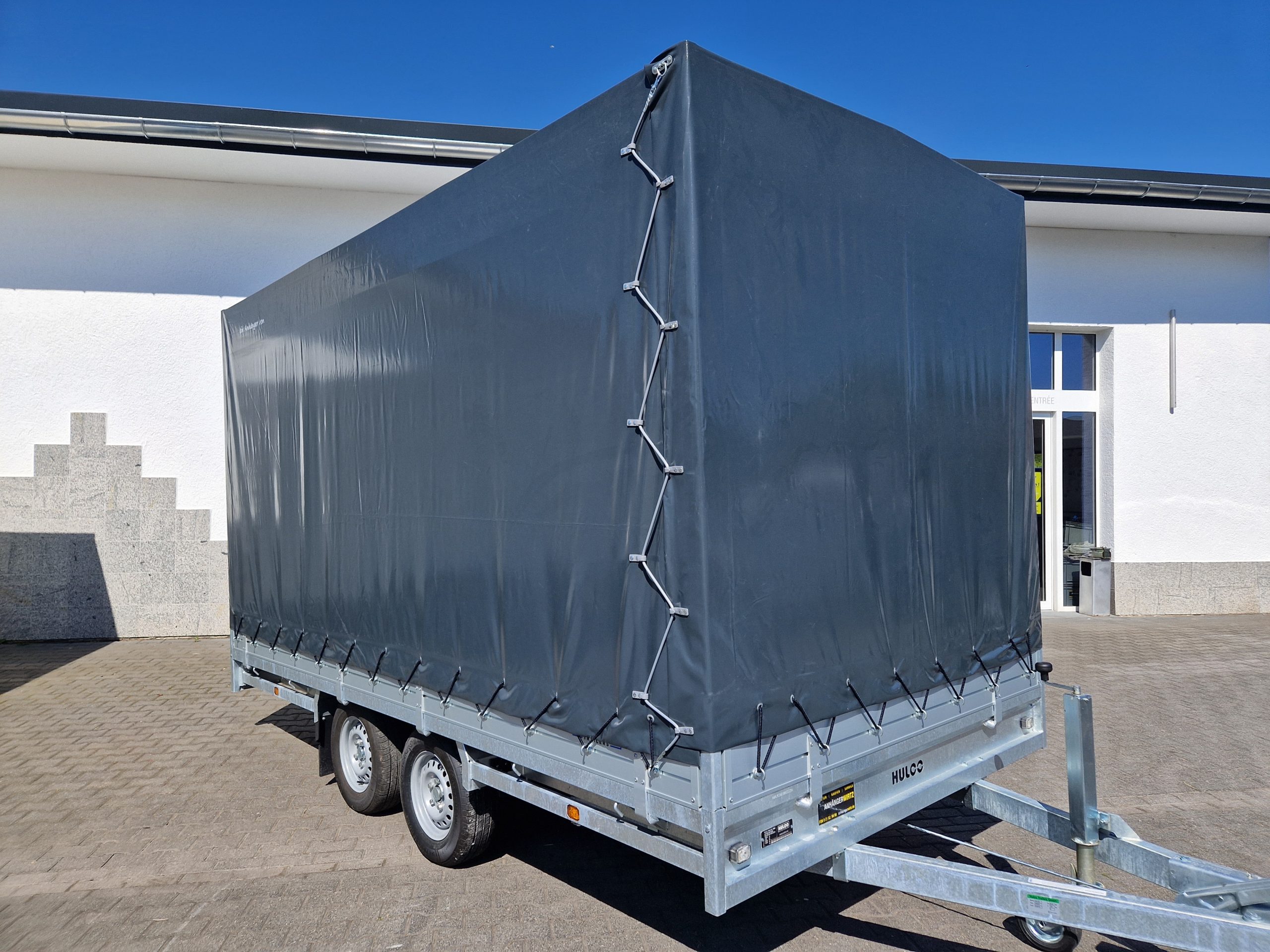 MEDAX – 2 2600 405x203x210cm Hochplane grau (XL) 2600kg