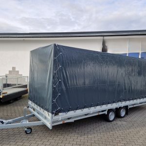 MEDAX - 2 3000 611x203x210cm Hochplane 12" niedrig Fahrwerk 3000kg