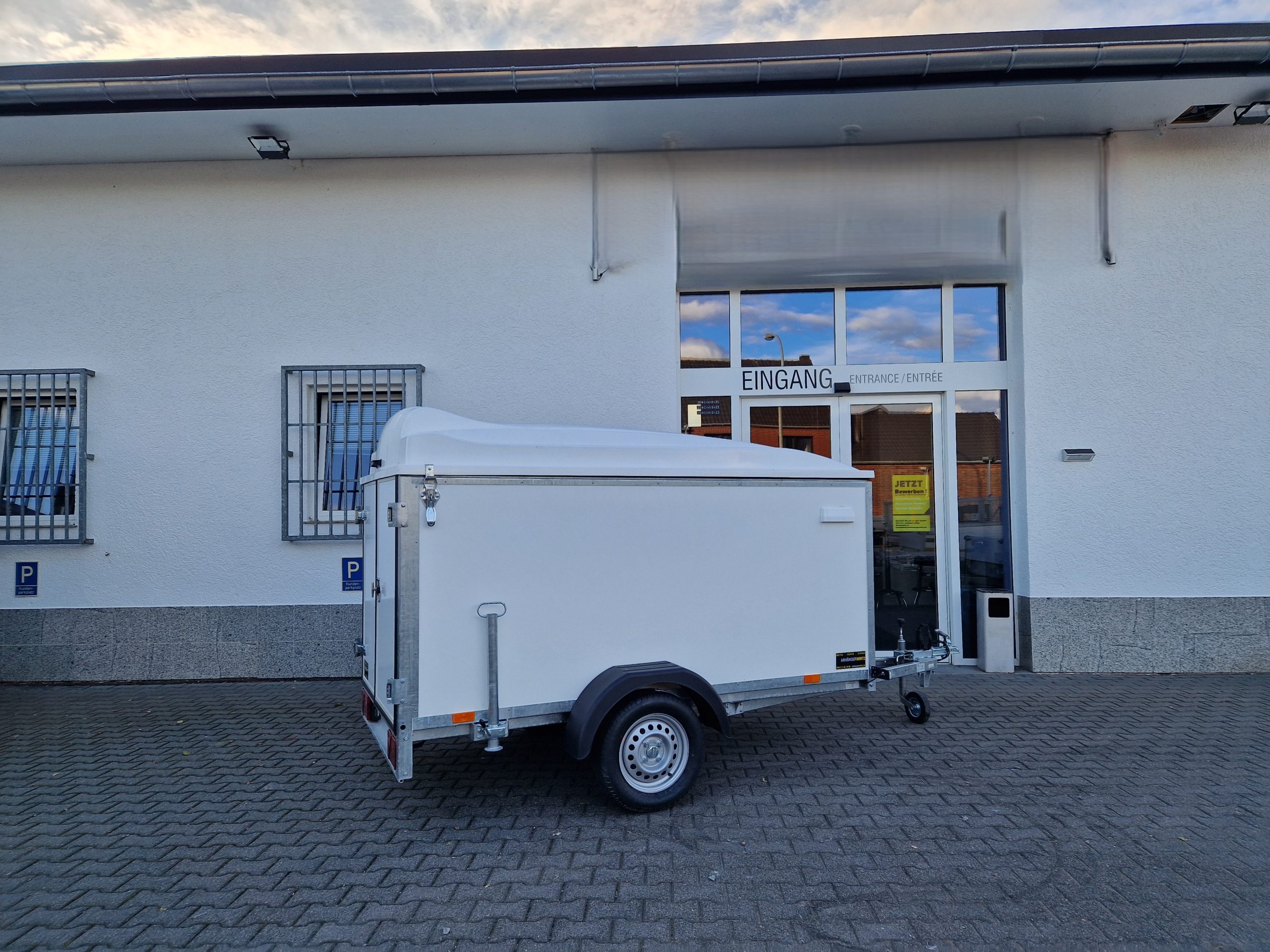 Kargo Deckel TFDL 250.00 U 245x130x140cm Hecktüren Stützen (S) 100km/H 750kg