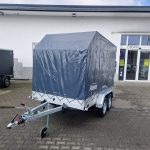 Aluliner Planen Anhänger GTT 2000 301x151x180cm Plane schräg (M) 2000kg April Aktion