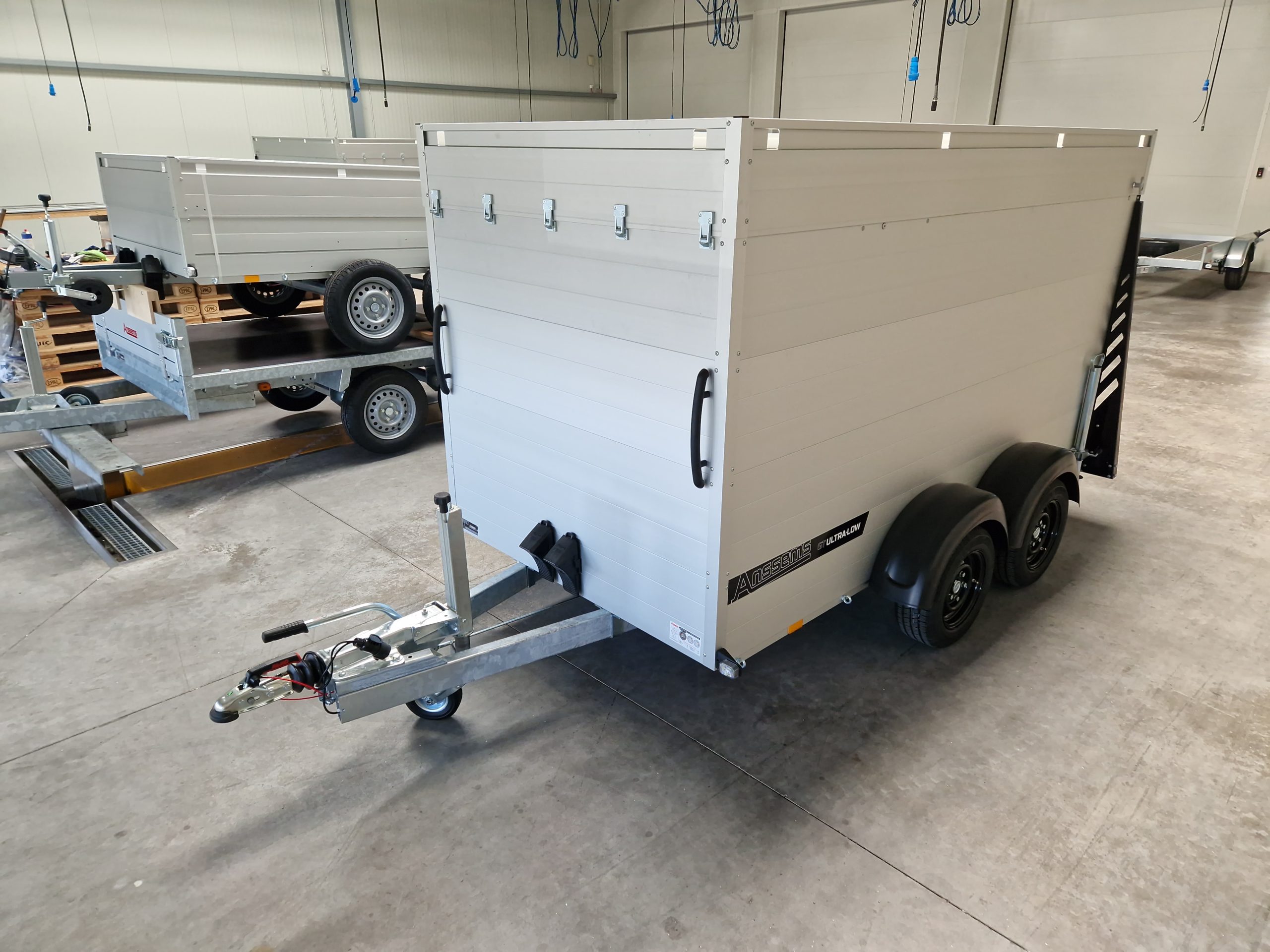 ALUBOXX Deckelanhänger GTB 2500 VT3 Ultra Low Tandem 2500kg
