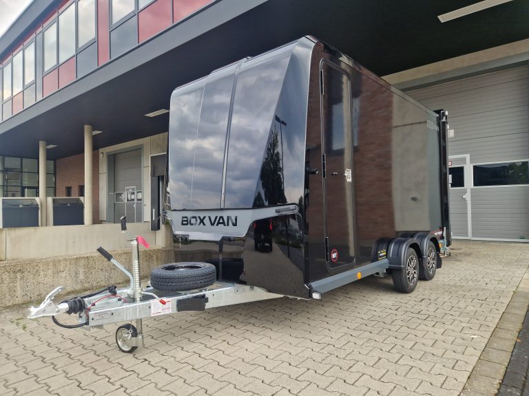 BOX VAN 600-4018-27-2-12-B 400x180x200cm Seitentüren Zurrsystem GFK aero