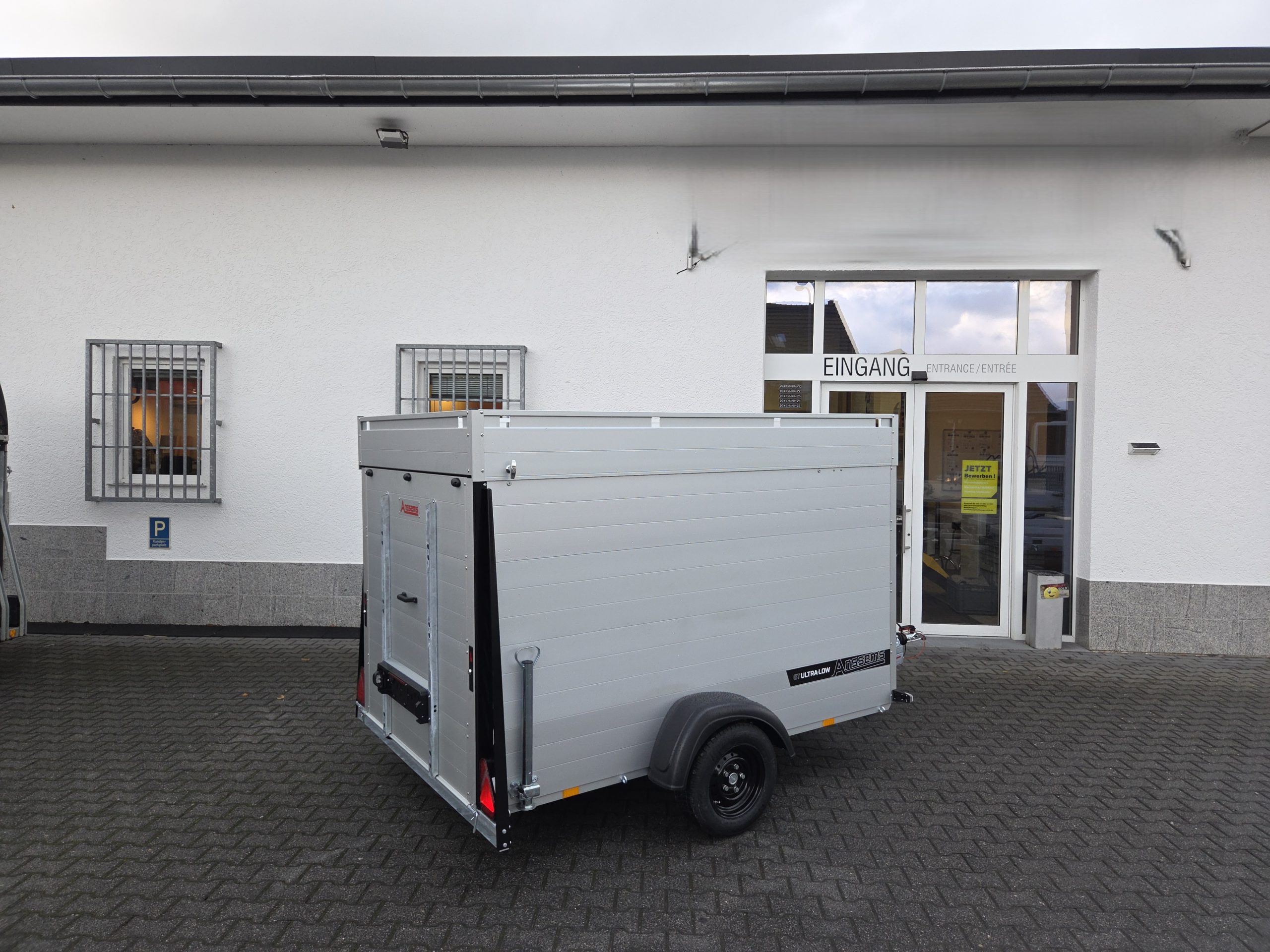 ALUBOXX Deckelanhänger GTB 1350 VT3 Ultra Low 251x151cm 1350kg
