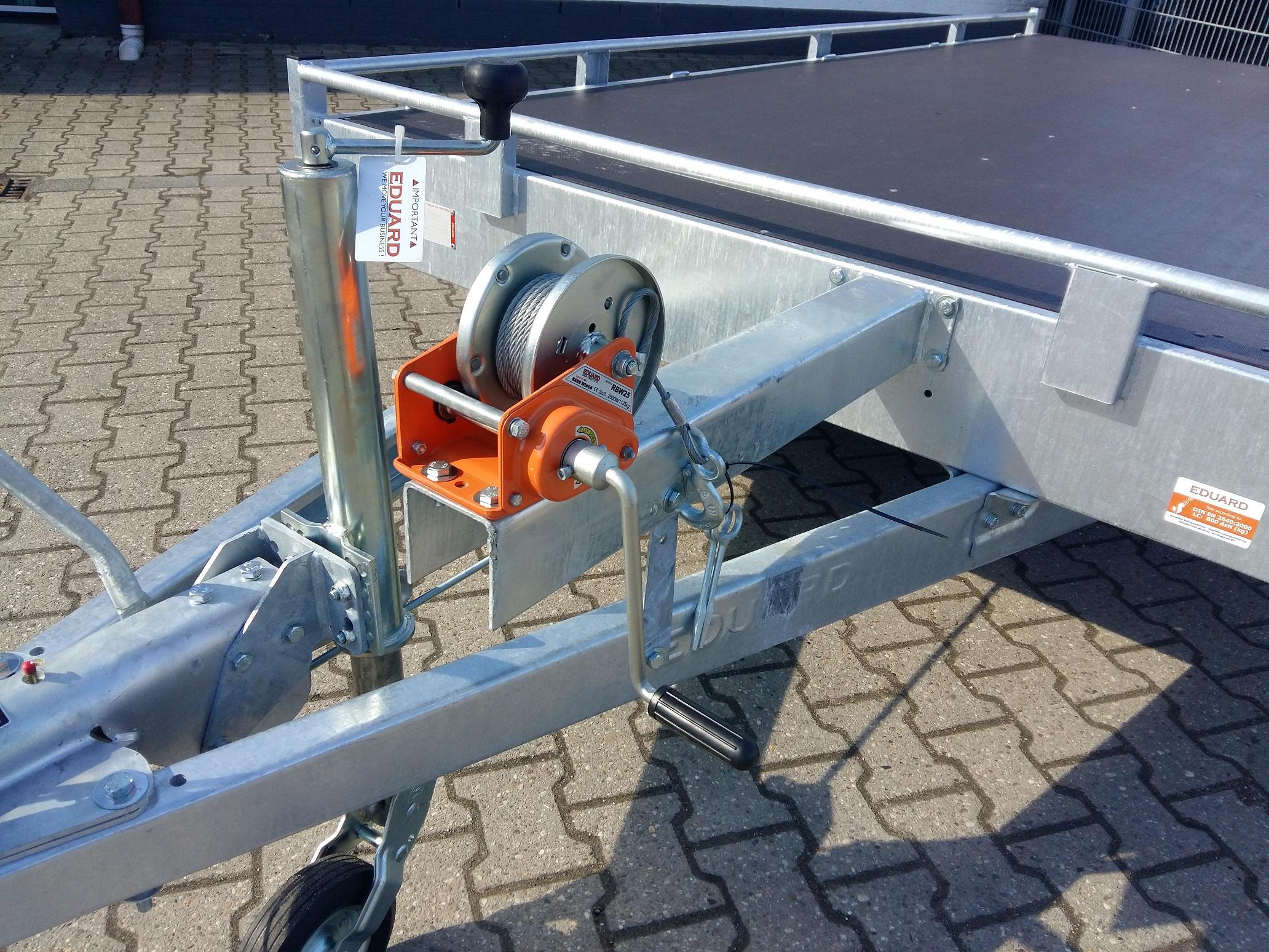 Auto Transporter Atlas 406x200cm Reling Winde Rampen 13″ niedrig Fahrwerk (XL) 2700kg