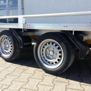 Auto Transporter Atlas 406x200cm Reling Winde Rampen 13" niedrig Fahrwerk (XL) 2700kg
