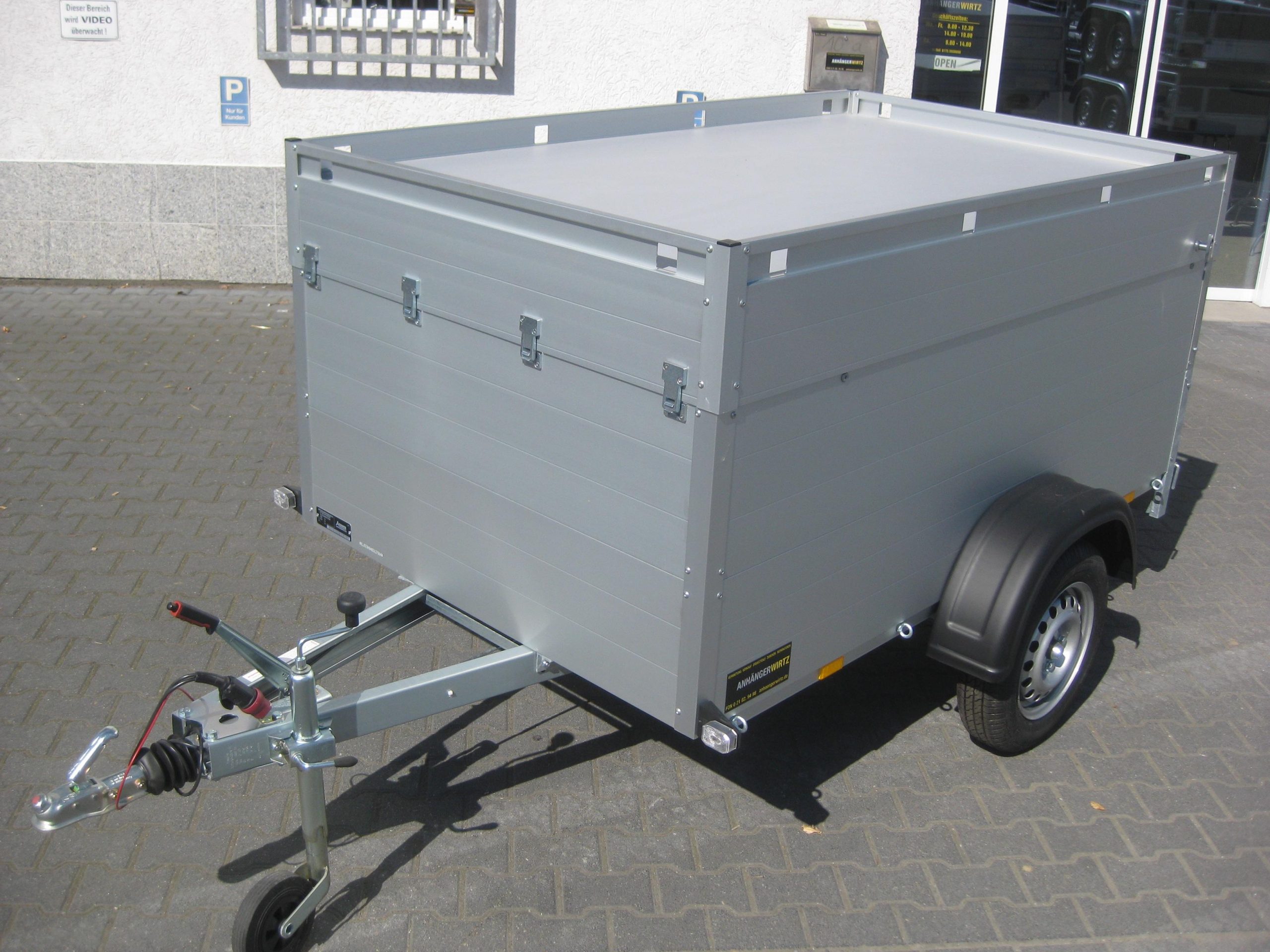 ALUBOXX Deckelanhänger GTB 750 VT1 211x126x83cm (XS) 750kg