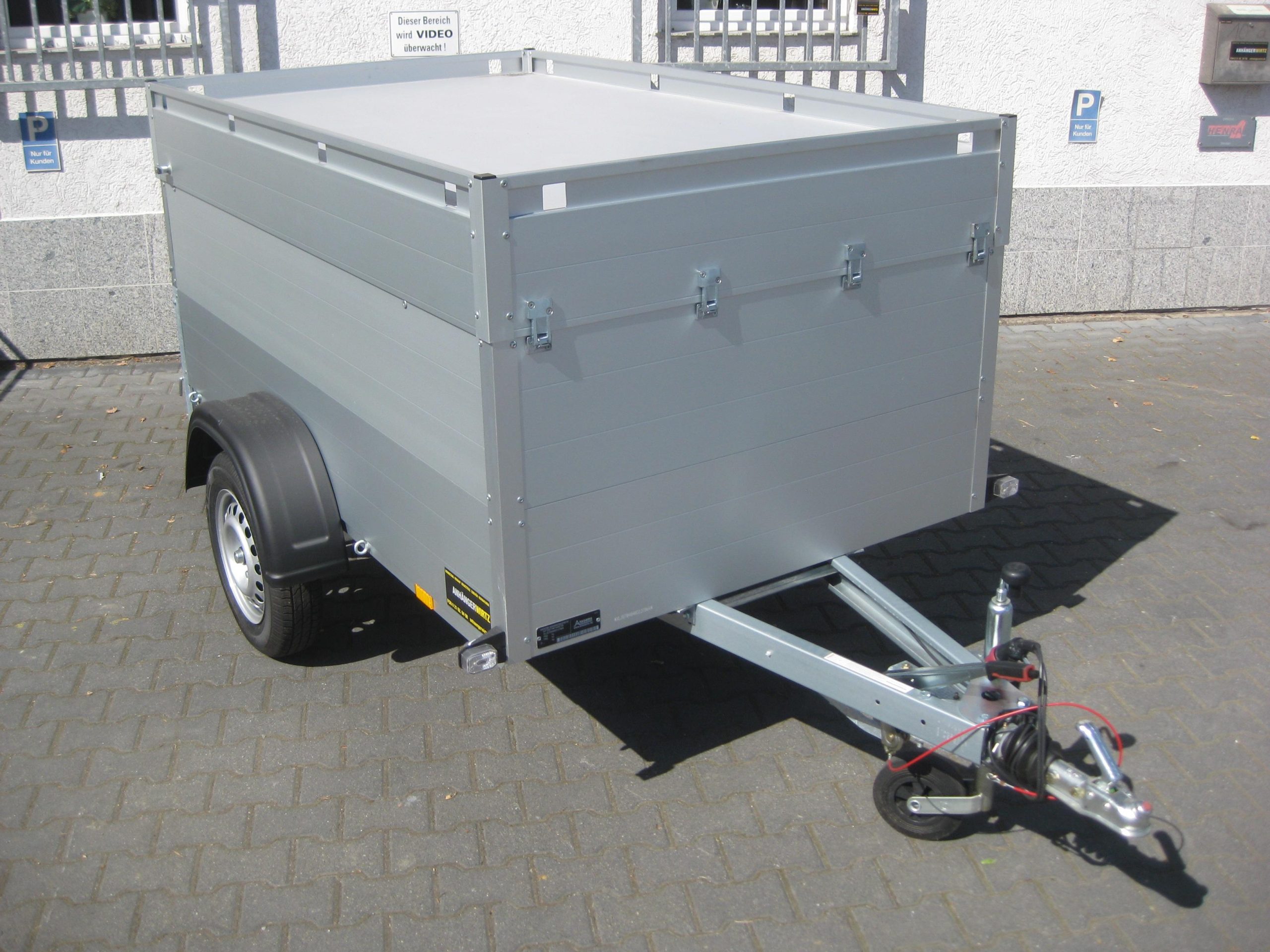 ALUBOXX Deckelanhänger GTB 750 VT1 211x126x83cm (XS) 750kg