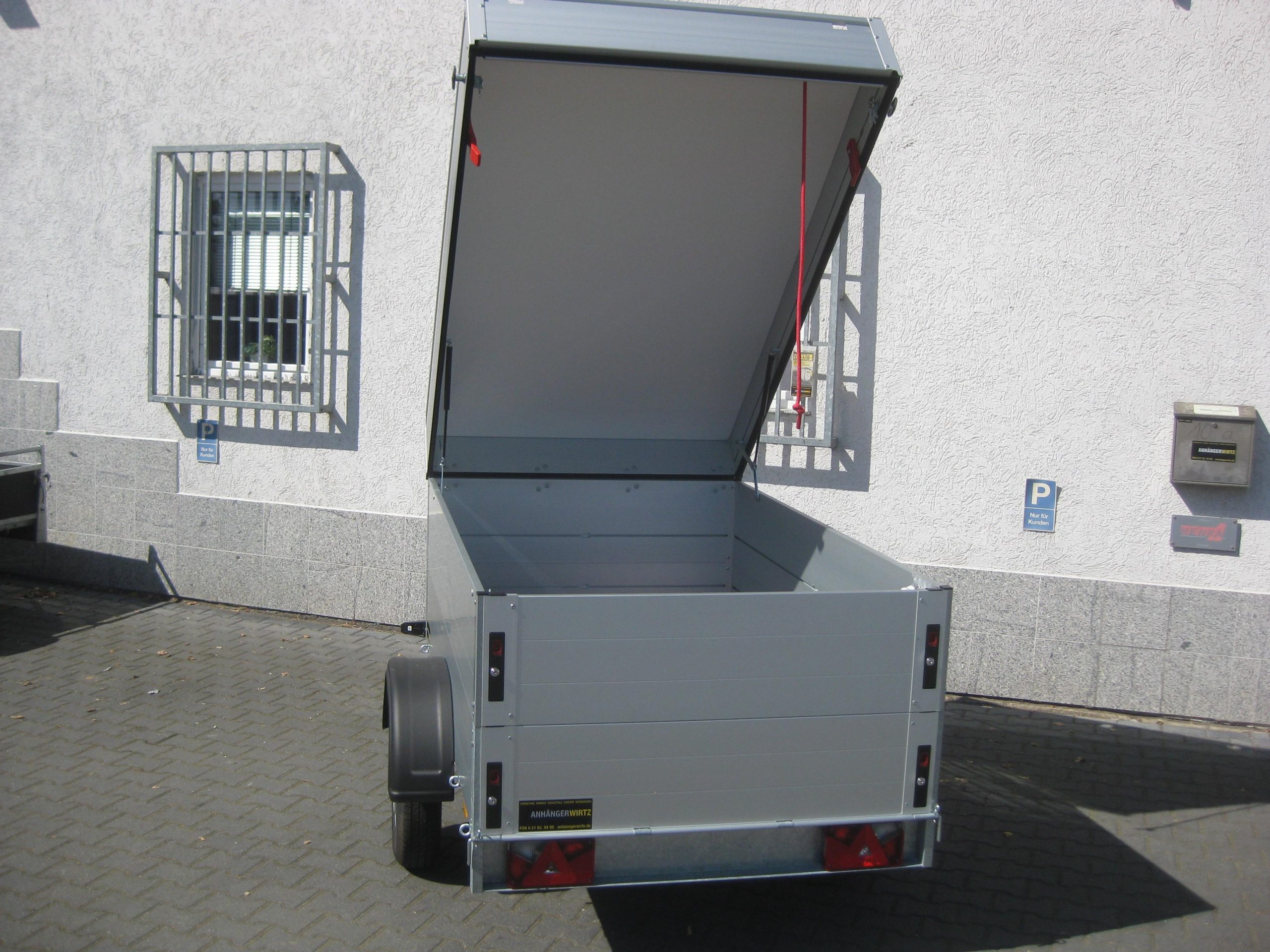 ALUBOXX Deckelanhänger GTB 750 VT1 211x126x83cm (XS) 750kg