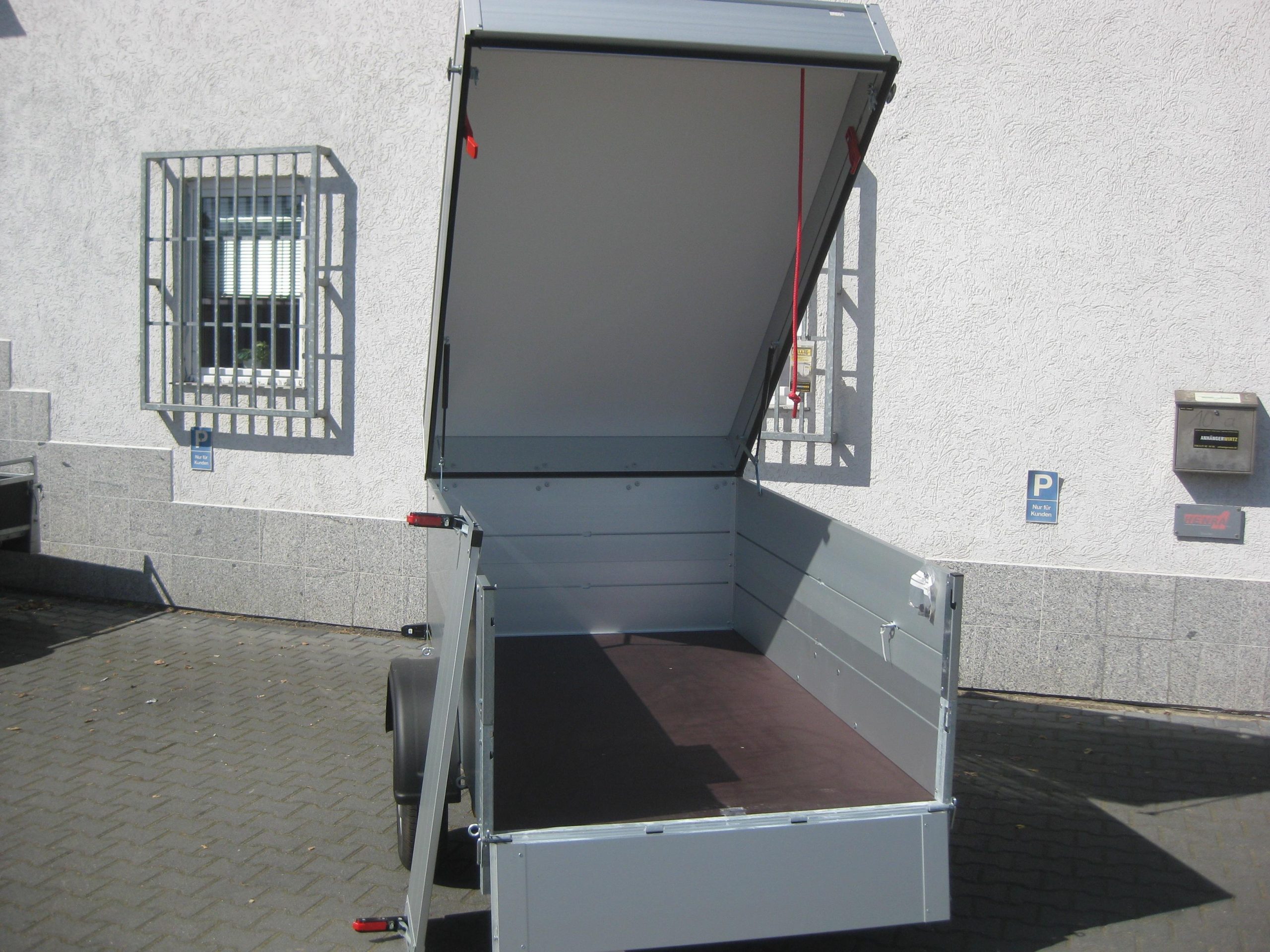 ALUBOXX Deckelanhänger GTB 750 VT1 211x126x83cm (XS) 750kg