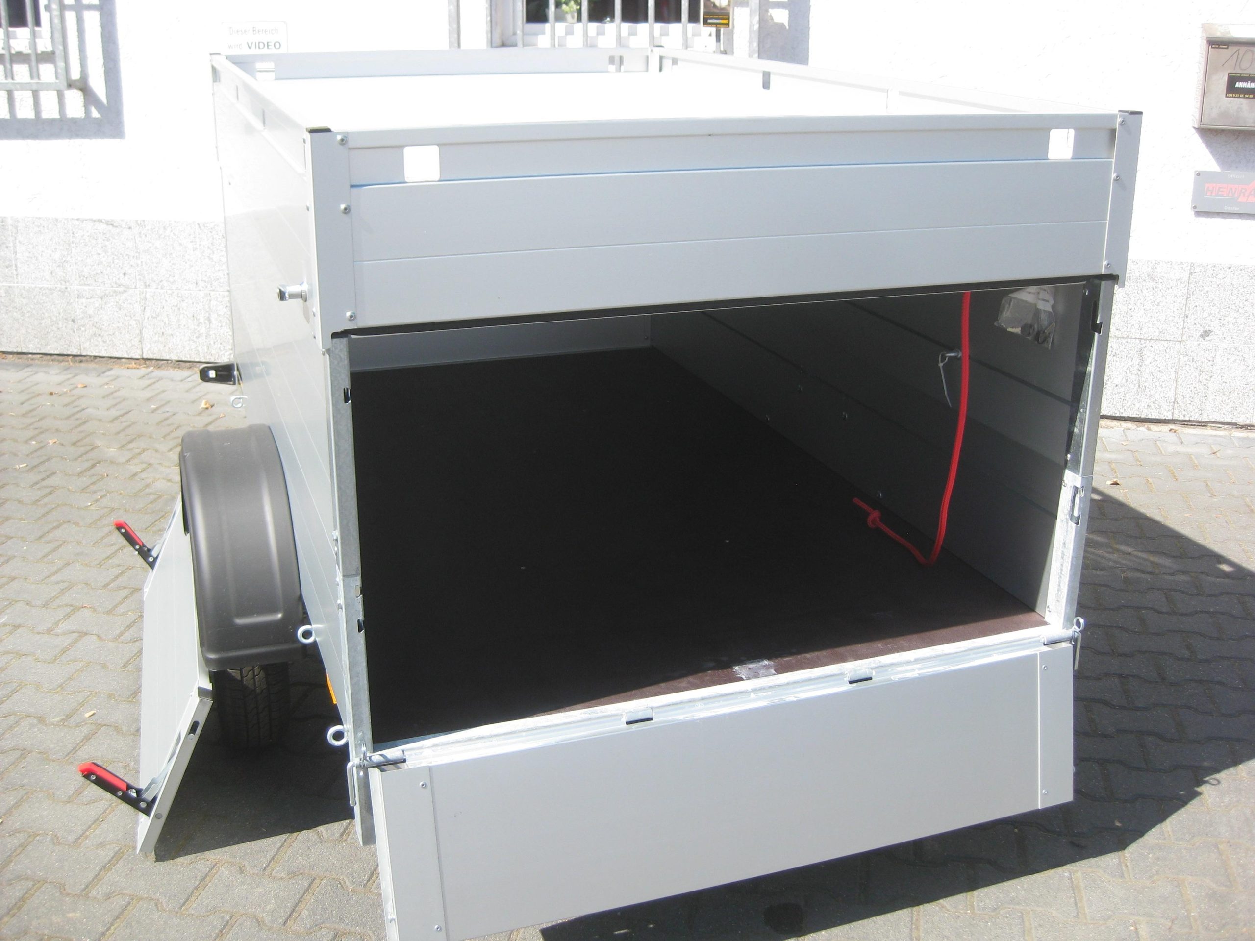 ALUBOXX Deckelanhänger GTB 750 VT1 211x126x83cm (XS) 750kg