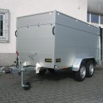 ALUBOXX Deckelanhänger GTT 1500 VT2 301x126x118cm Heckrampe (M) 1500kg order Aktion