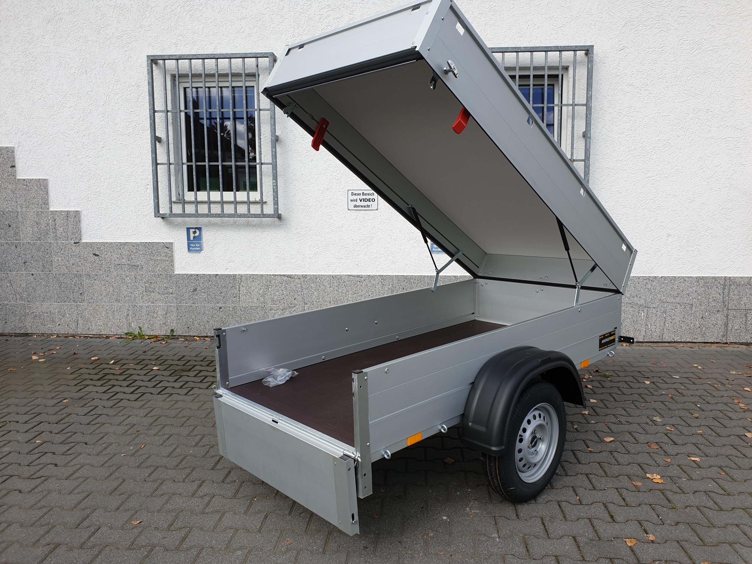 ALUBOXX Deckelanhänger GT 750 HT 201x101x48 cm (XS) 750kg