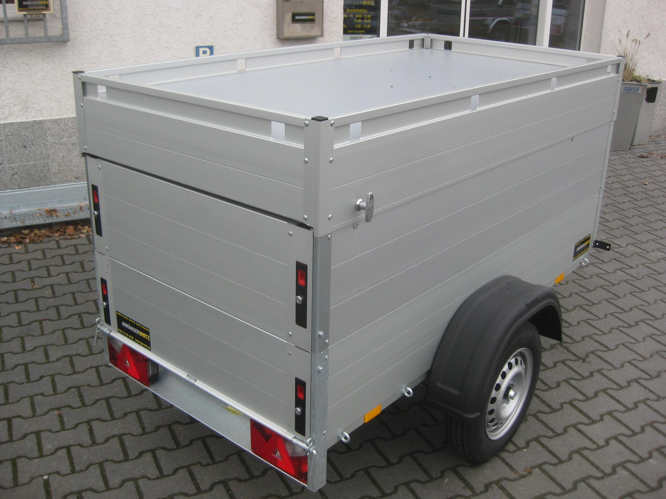 ALUBOXX Deckelanhänger GT 750 VT1 201x101x83cm (XS) 750kg