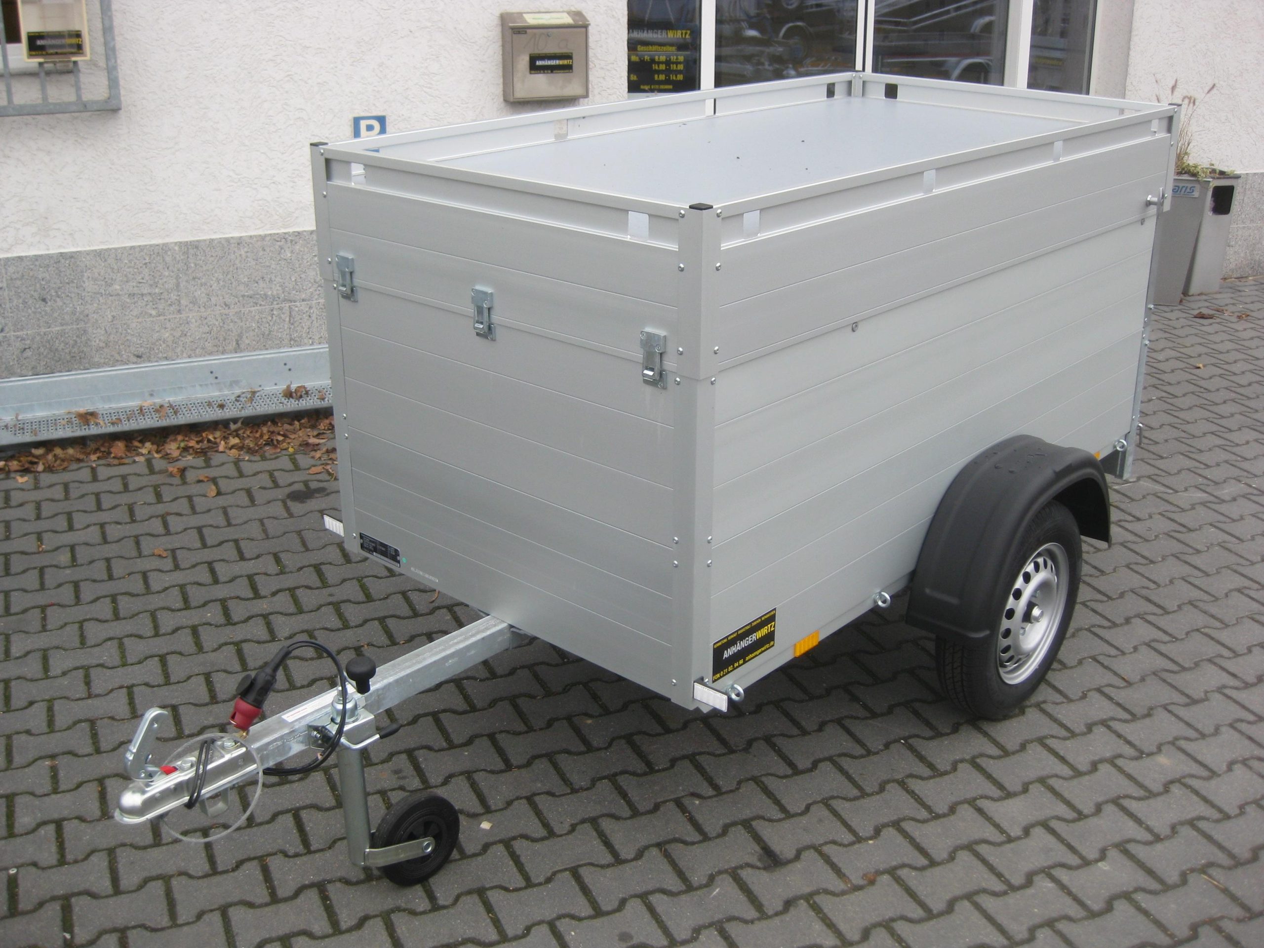 ALUBOXX Deckelanhänger GT 750 VT1 201x101x83cm (XS) 750kg