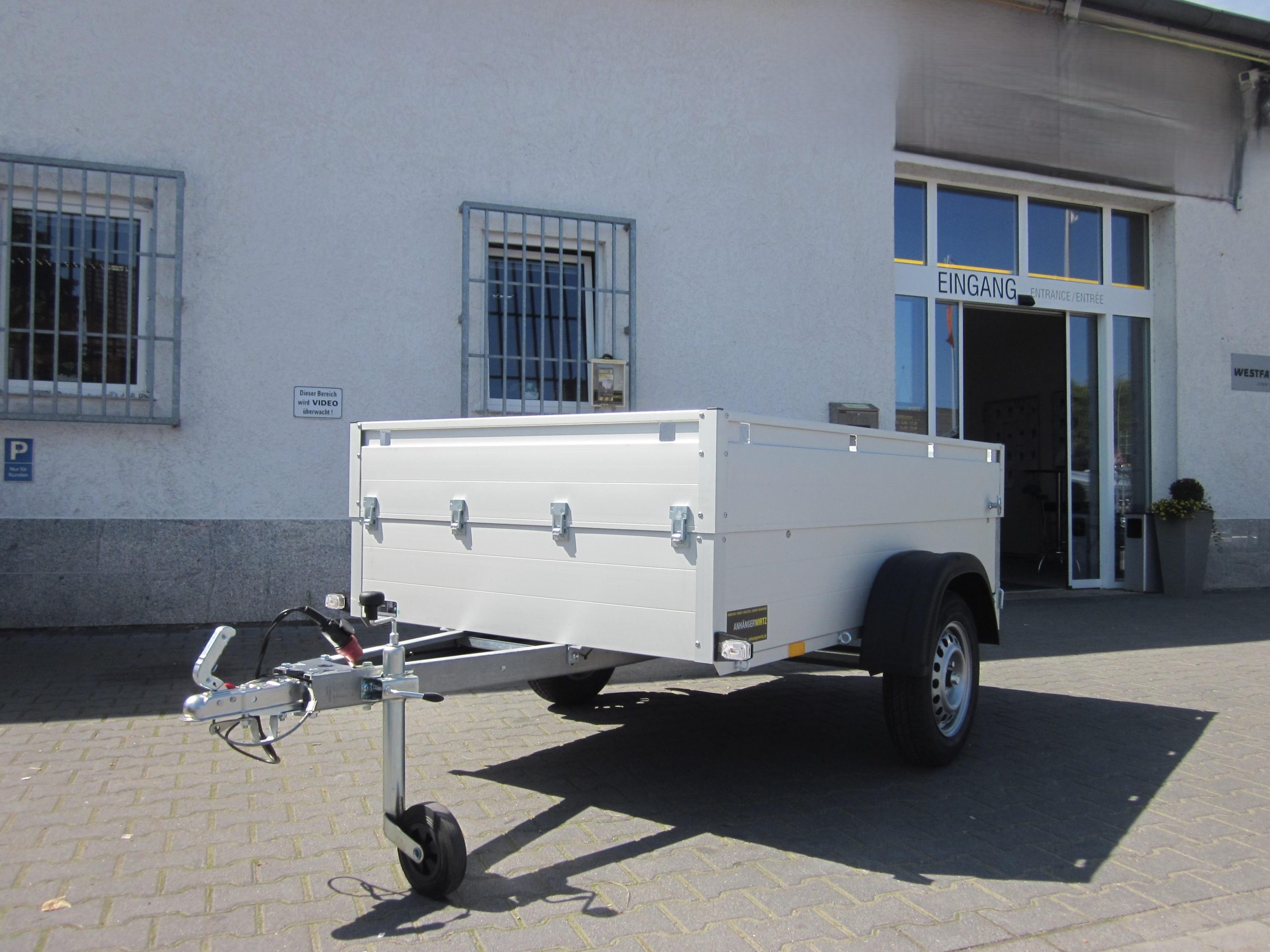 ALUBOXX Deckelanhänger GT 750 HT 211x126x48cm (XS) 750kg