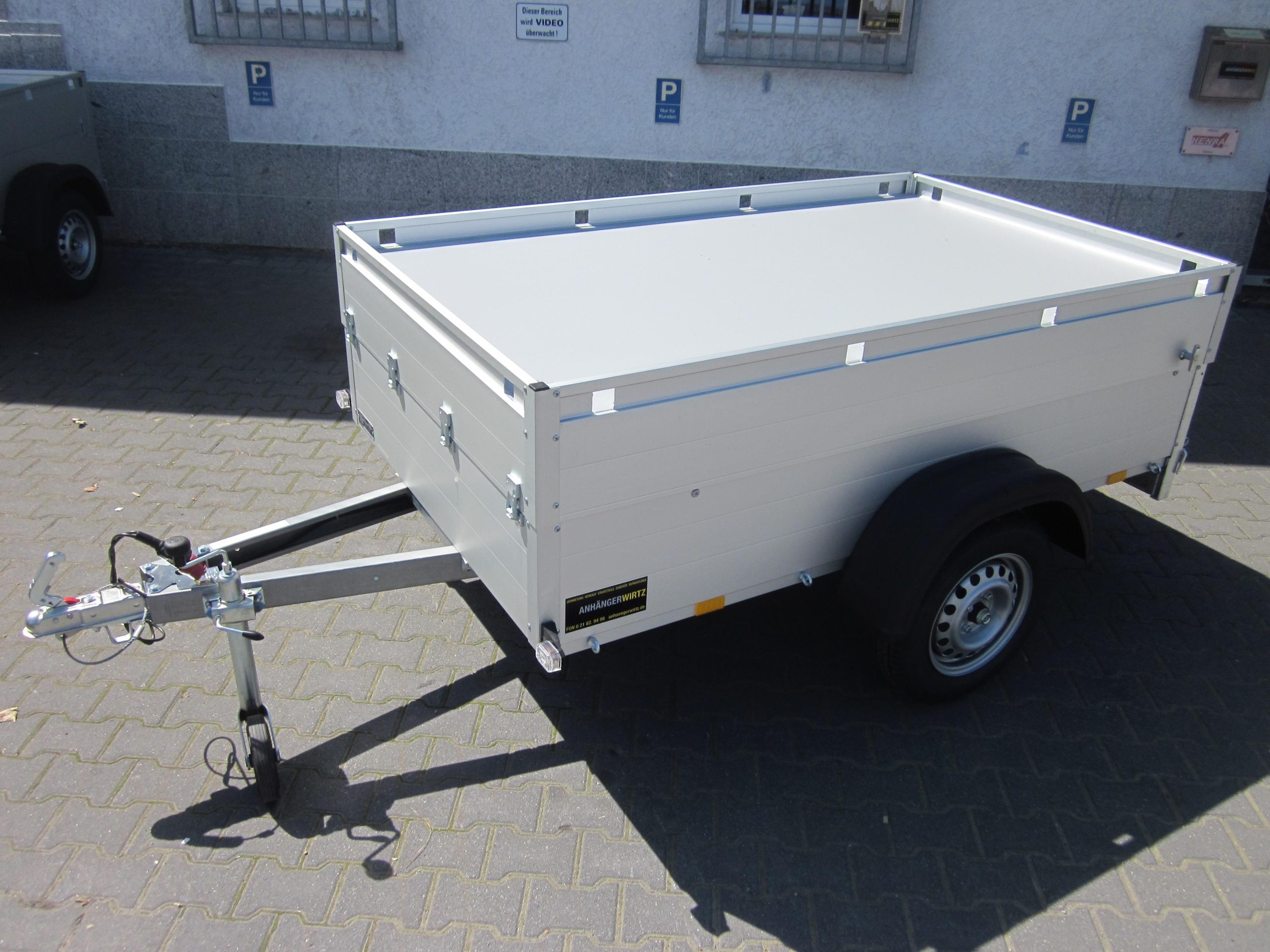 ALUBOXX Deckelanhänger GT 750 HT 211x126x48cm (XS) 750kg