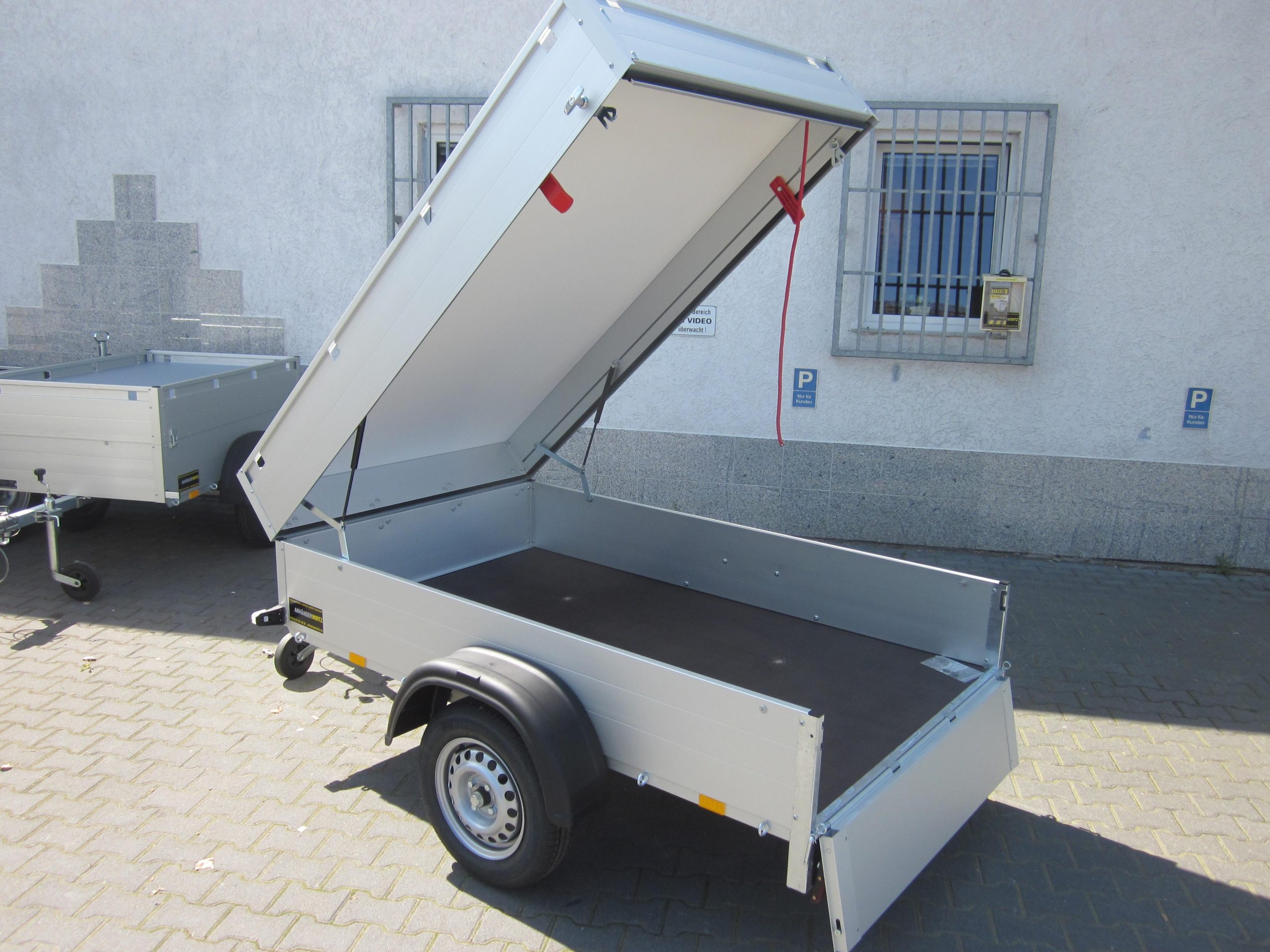 ALUBOXX Deckelanhänger GT 750 HT 211x126x48cm (XS) 750kg