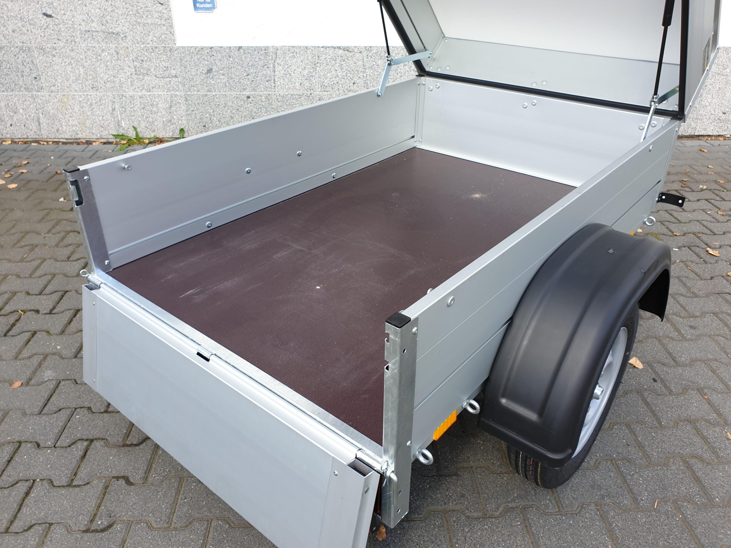 ALUBOXX Deckelanhänger GT 500 HT 151x101x48cm (XXS) 500kg Frühling Aktion direkt