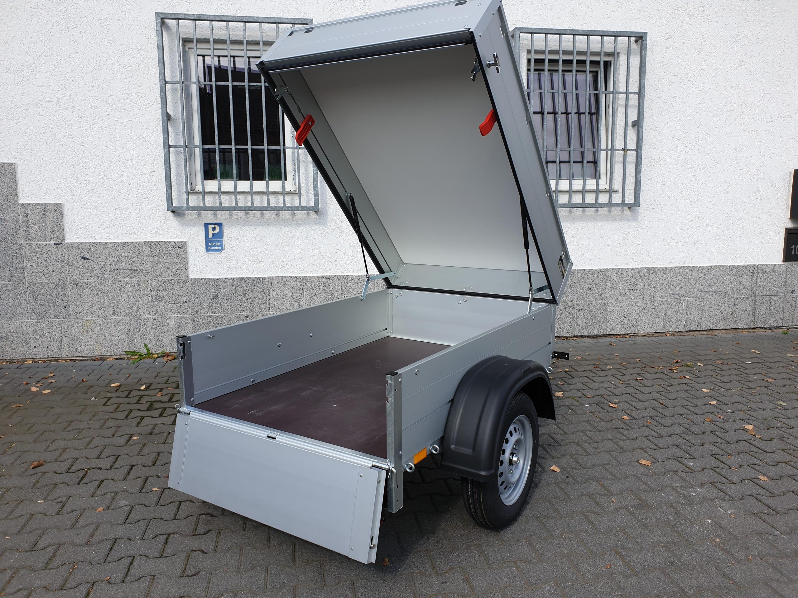 ALUBOXX Deckelanhänger GT 500 HT 151x101x48cm (XXS) 500kg Frühling Aktion direkt