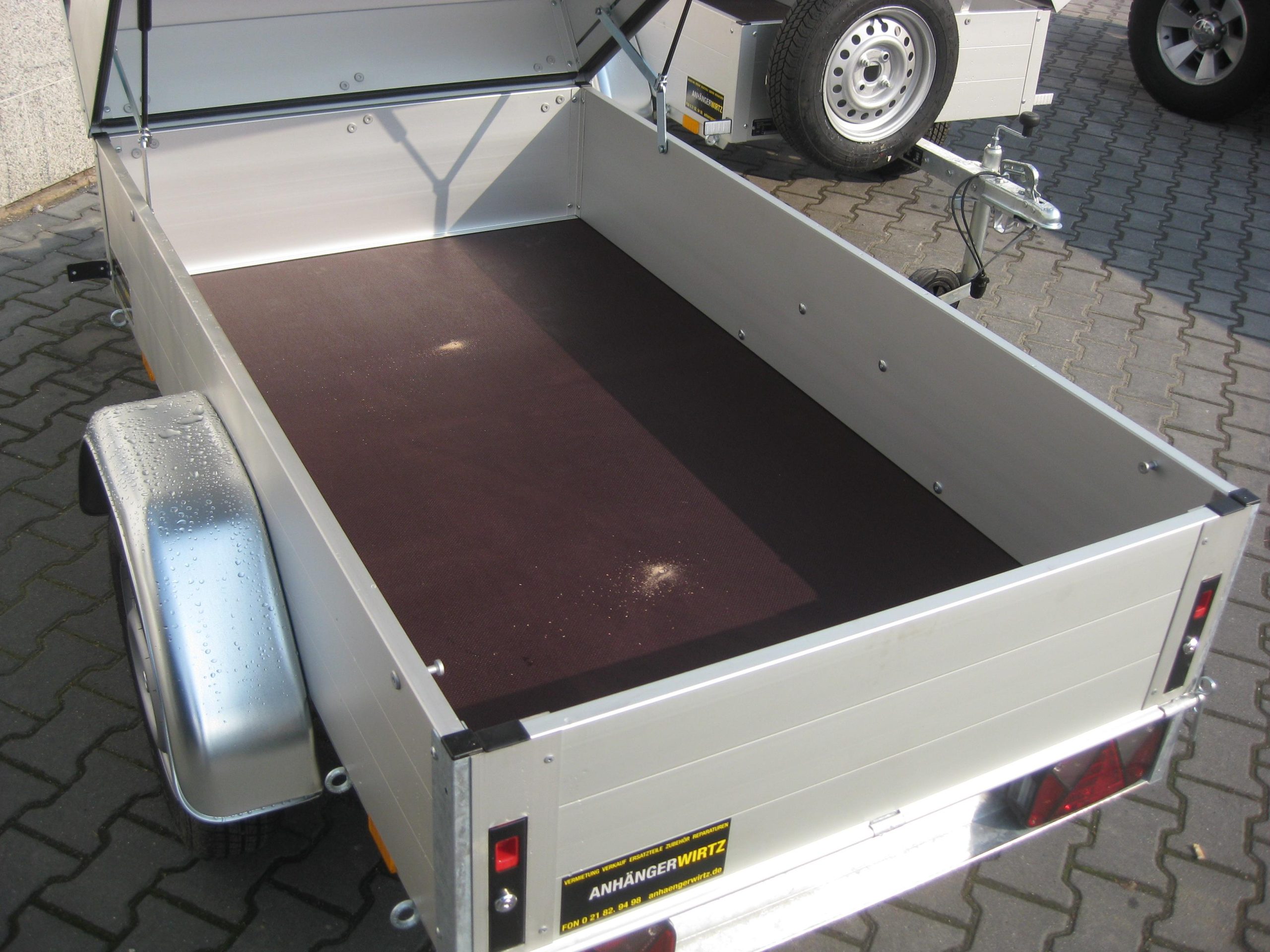 ALUBOXX Deckelanhänger GT 500 HT 181x101x48cm (XXS) 500kg