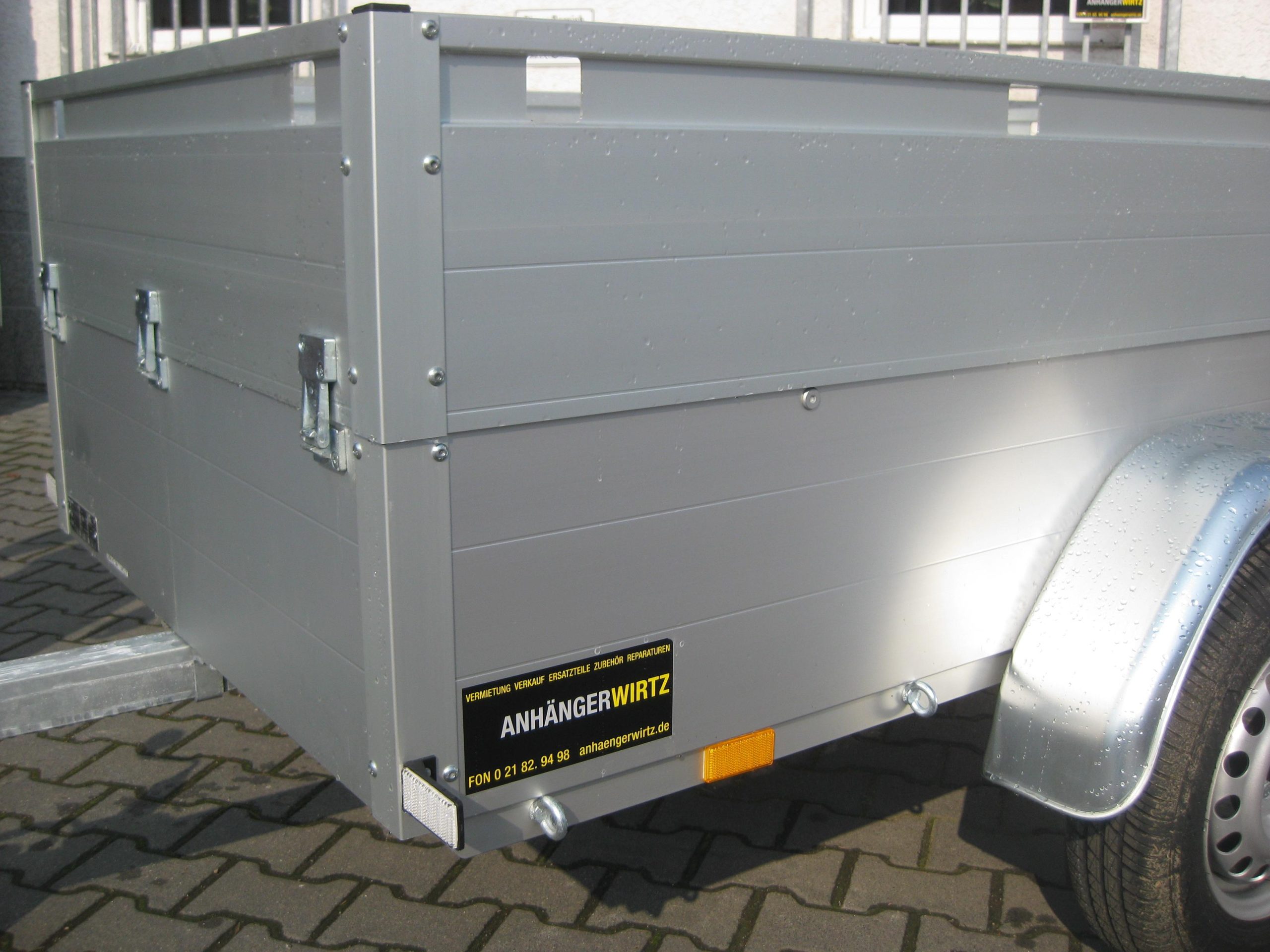 ALUBOXX Deckelanhänger GT 500 HT 181x101x48cm (XXS) 500kg