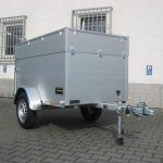 ALUBOXX Deckelanhänger GT 500 VT1 181x101x83cm (XXS) 500kg Best Deal Aktion
