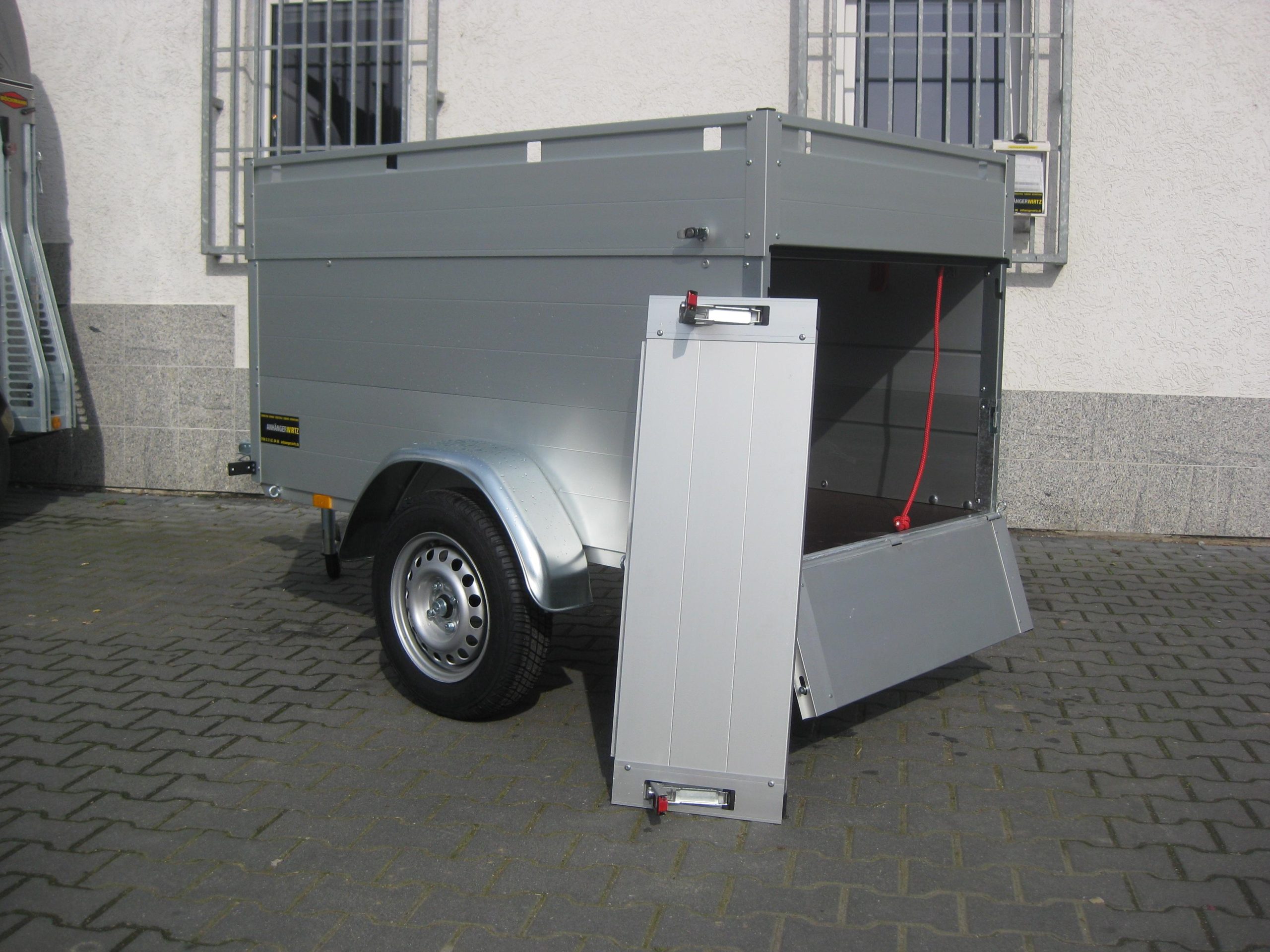 ALUBOXX Deckelanhänger GT 500 VT1 181x101x83cm (XXS) 500kg Best Deal Aktion