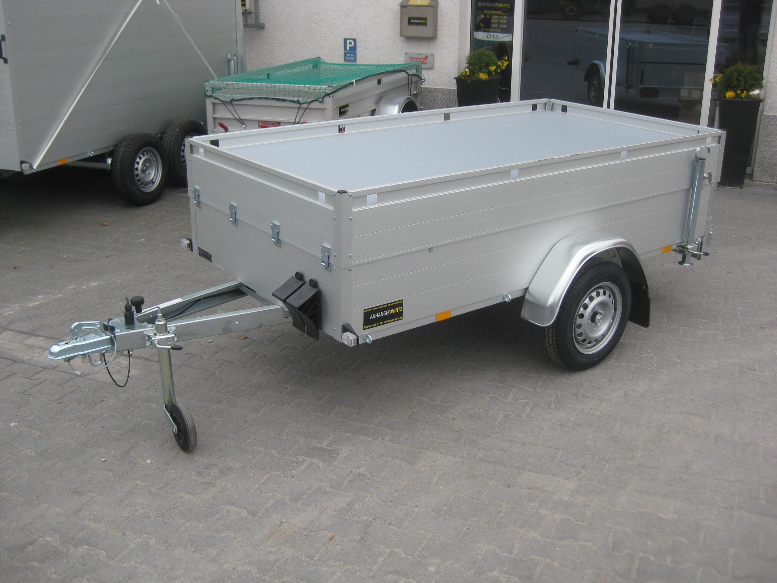 ALUBOXX Deckelanhänger GT 750 HT 251x126x48cm (S) 750kg