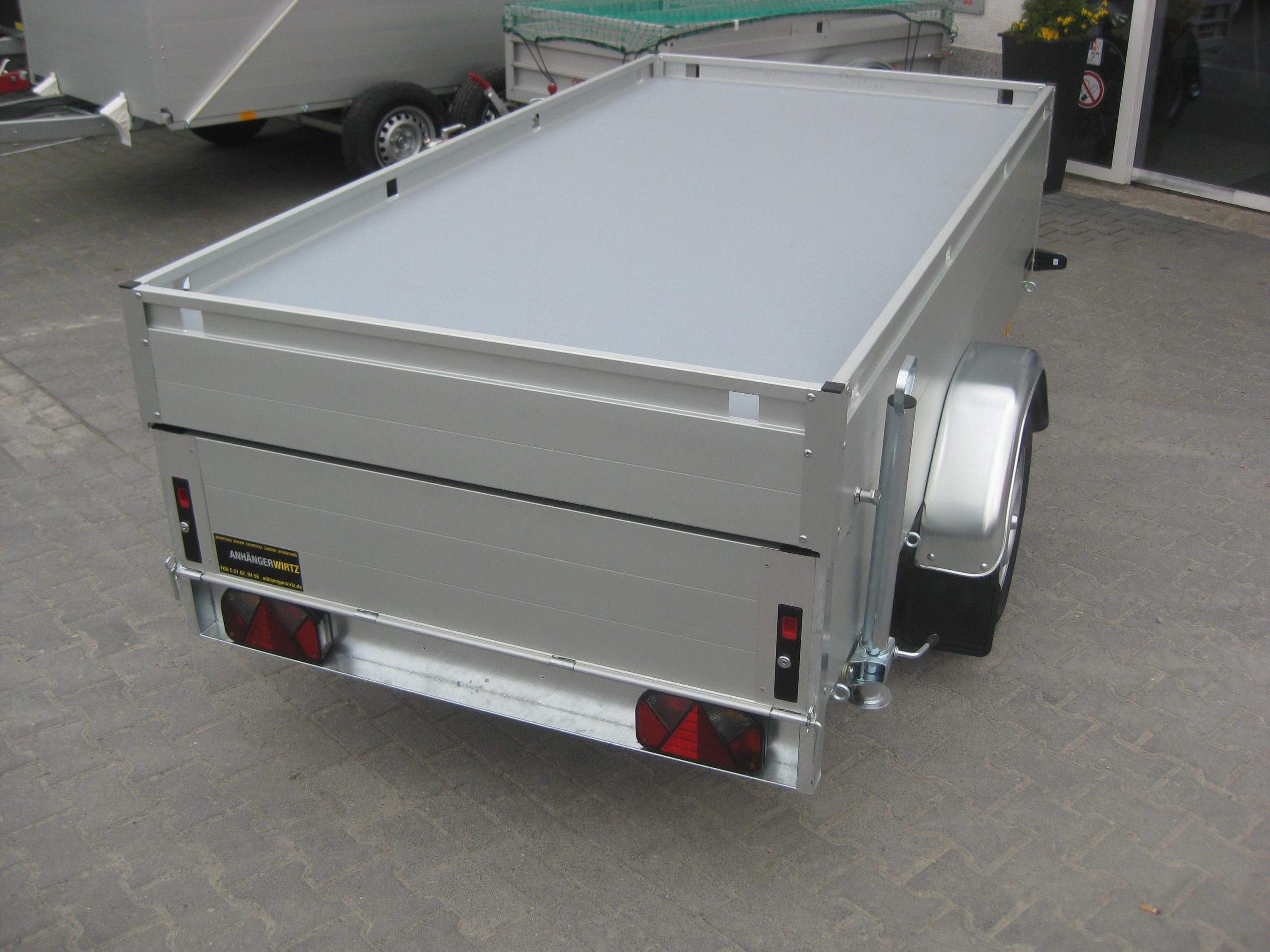 ALUBOXX Deckelanhänger GT 750 HT 251x126x48cm (S) 750kg