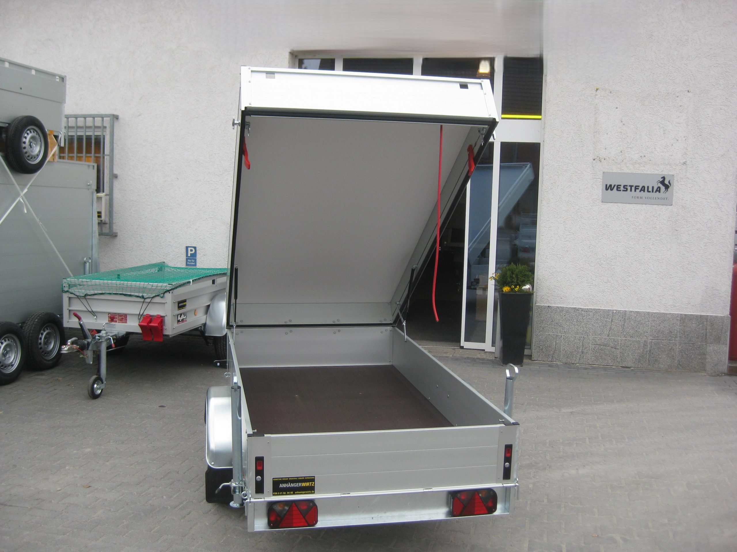 ALUBOXX Deckelanhänger GT 750 HT 251x126x48cm (S) 750kg