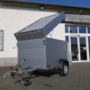 ALUBOXX Deckelanhänger GTB 750 VT2 211x126x118cm Heckrampe (XS) 750kg Top Seller Angebot