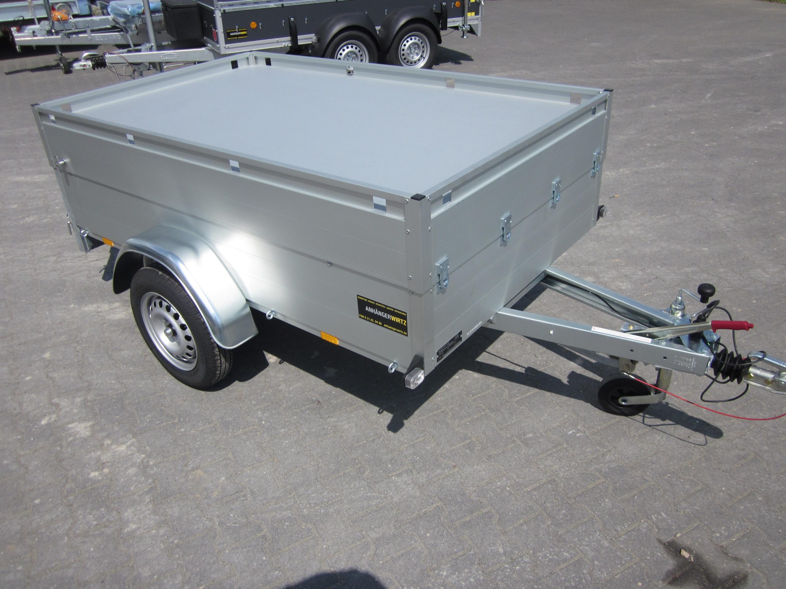 ALUBOXX Deckelanhänger GTB 1200 HT 251x126x48cm (S) 1160kg