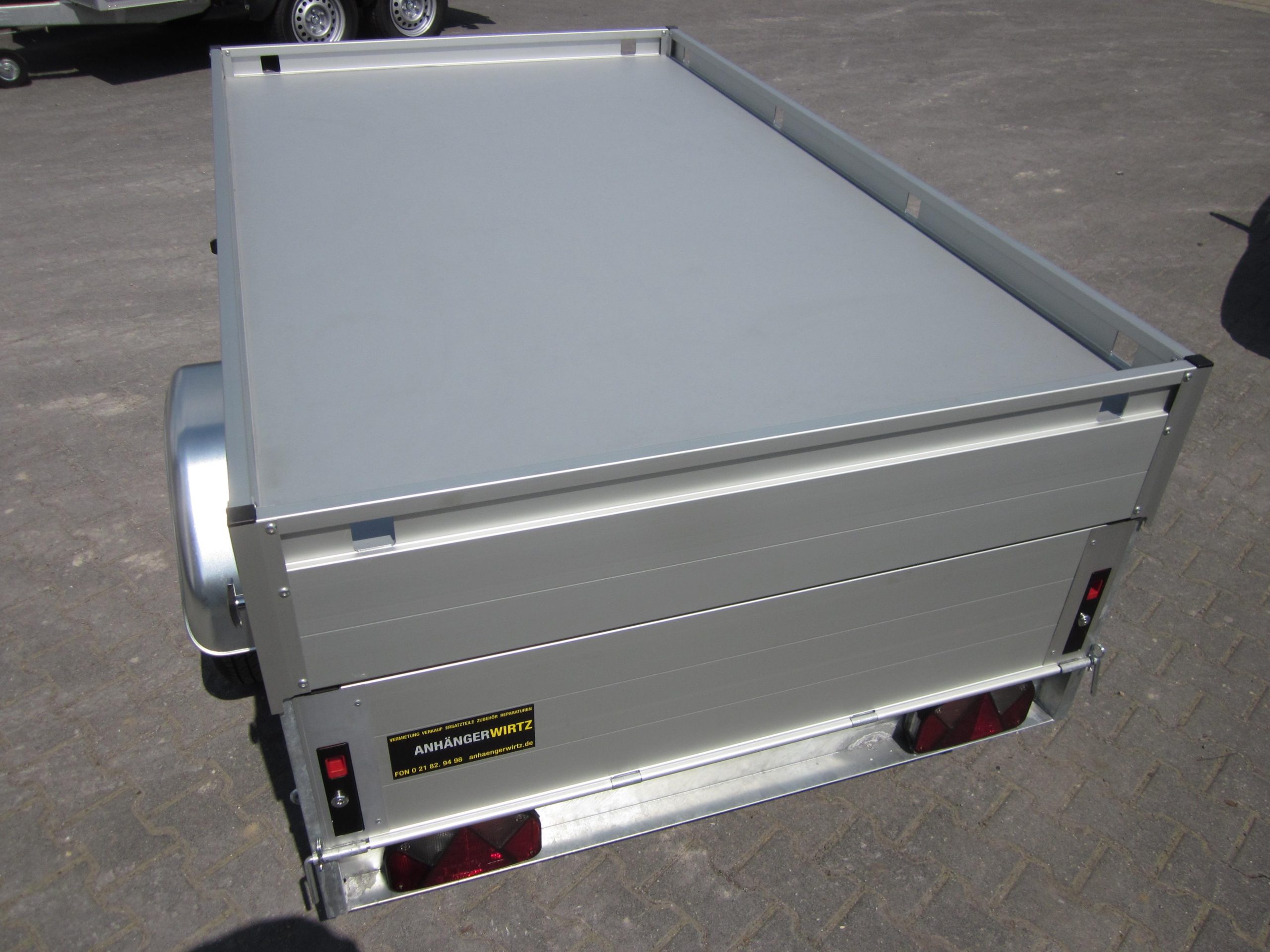ALUBOXX Deckelanhänger GTB 1200 HT 251x126x48cm (S) 1160kg