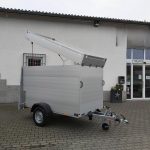 ALUBOXX Deckelanhänger GTB 1200 VT3 251x126x153cm Heckrampe (S) 1200kg Frühling Aktion