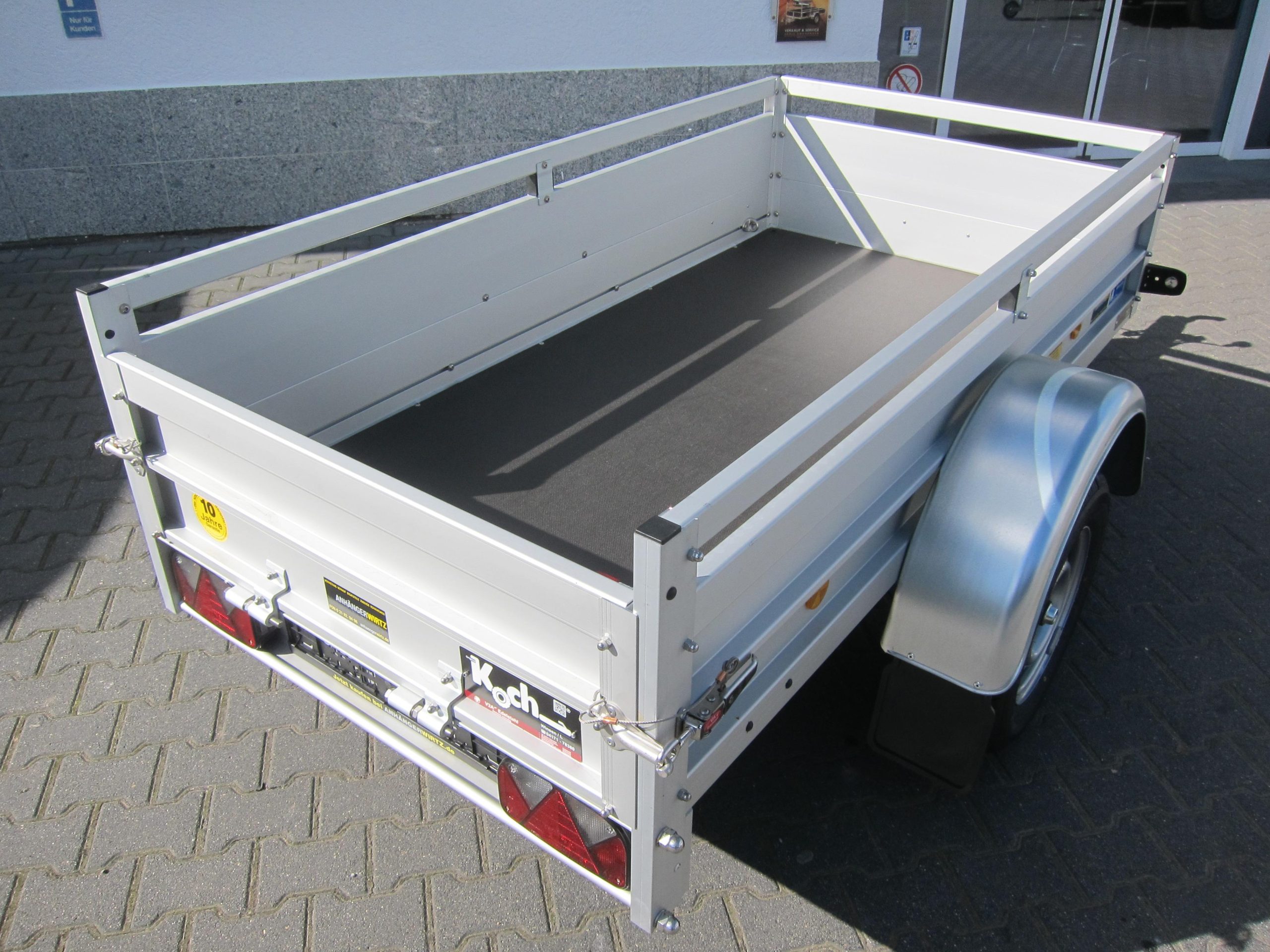 PKW Anhänger Koch Aluline U2 205x105x40cm (XS) 750kg 100 km/H order Aktion