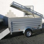 PKW Anhänger Koch Aluline 4.13 Deckel 250x125x95cm (S) 1300kg 100 km/H Aktion 2022