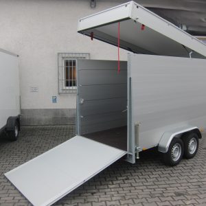 ALUBOXX Deckelanhänger GTT 2500 VT4 301x151x188cm Heckrampe (M) 2500kg order online Aktion