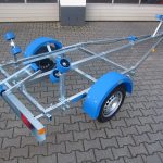 Bootsanhänger Boattrailer Neptun NAVY N7-17 Trailer 750kg mit Winde Frühling Online Aktion 2025