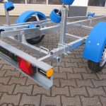 Bootsanhänger Boattrailer Neptun NAVY N7-17 Trailer 750kg mit Winde Frühling Online Aktion 2025