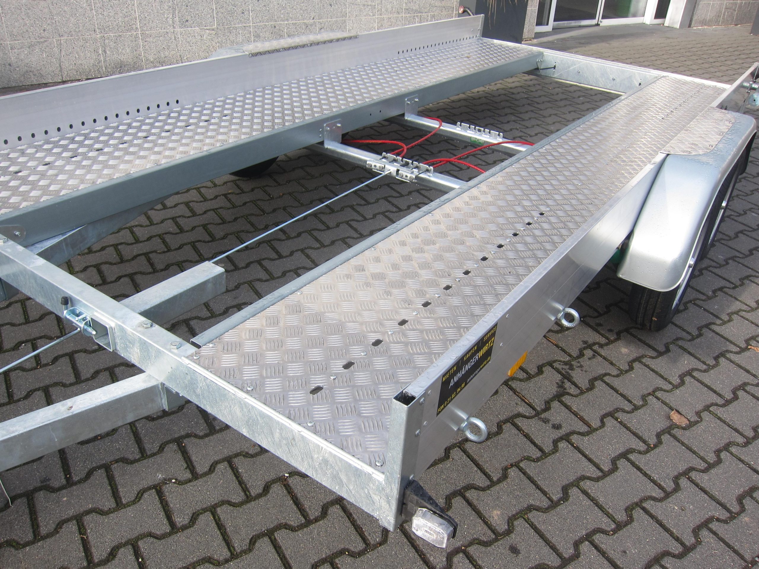 Anssems AMT ECO 1500 light 400x188x18cm (XL) Alurampen 1500kg Wohnmobilanhänger April Aktion