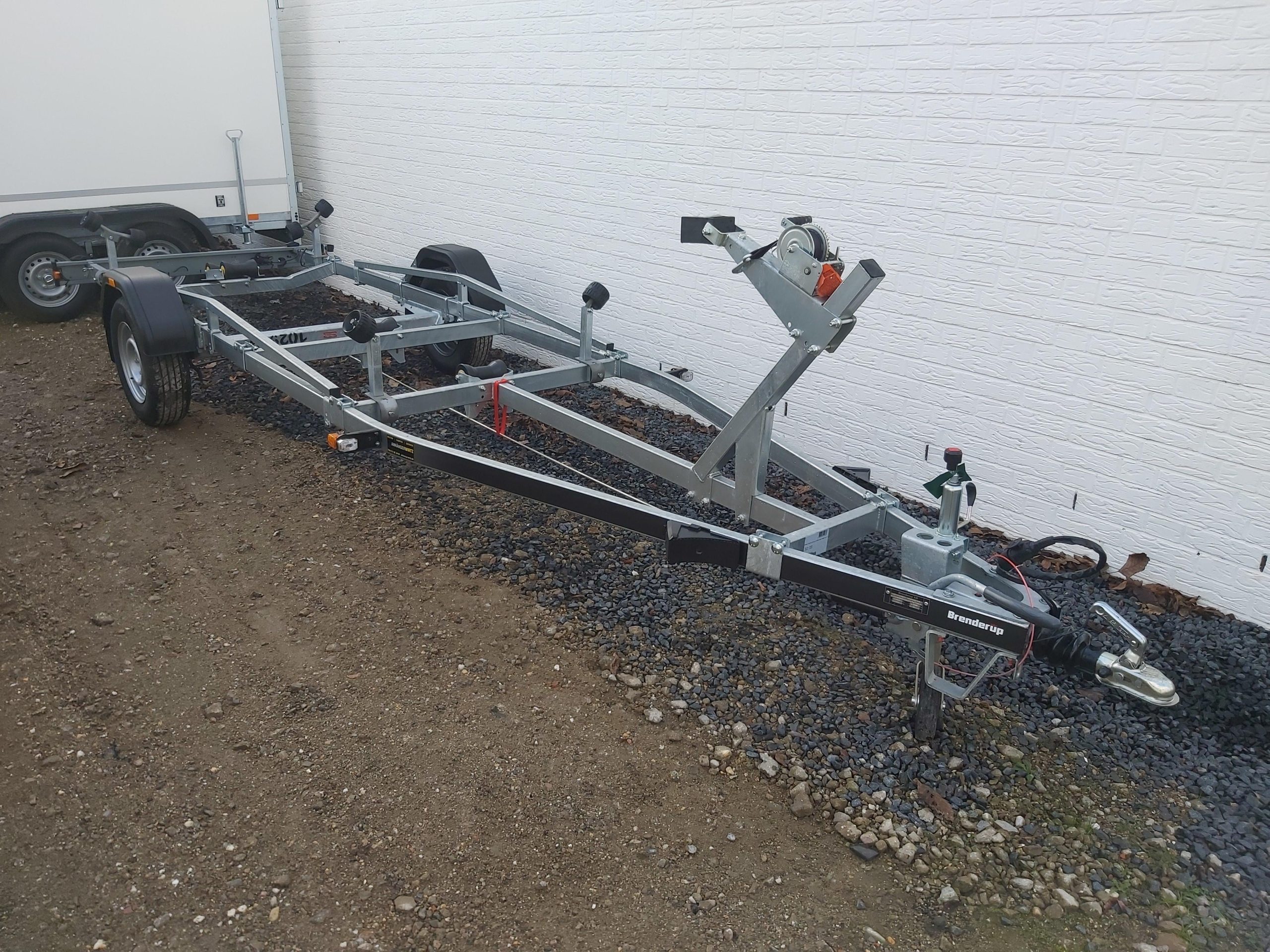 Brenderup Bootstrailer Premium 201300B SR mit Rollen Boote bis 600cm 1300kg 311967