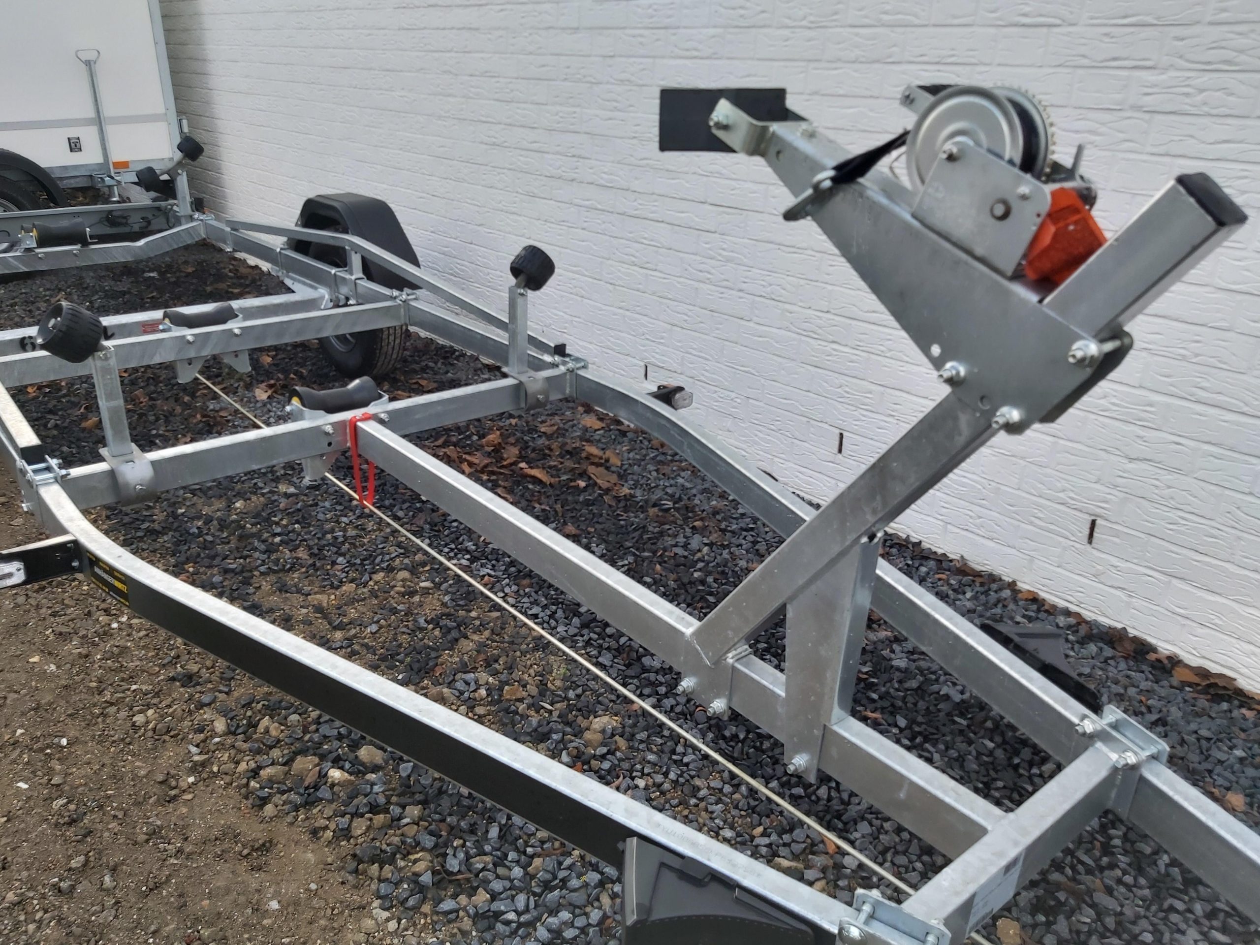 Brenderup Bootstrailer Premium 201300B SR mit Rollen Boote bis 600cm 1300kg 311967