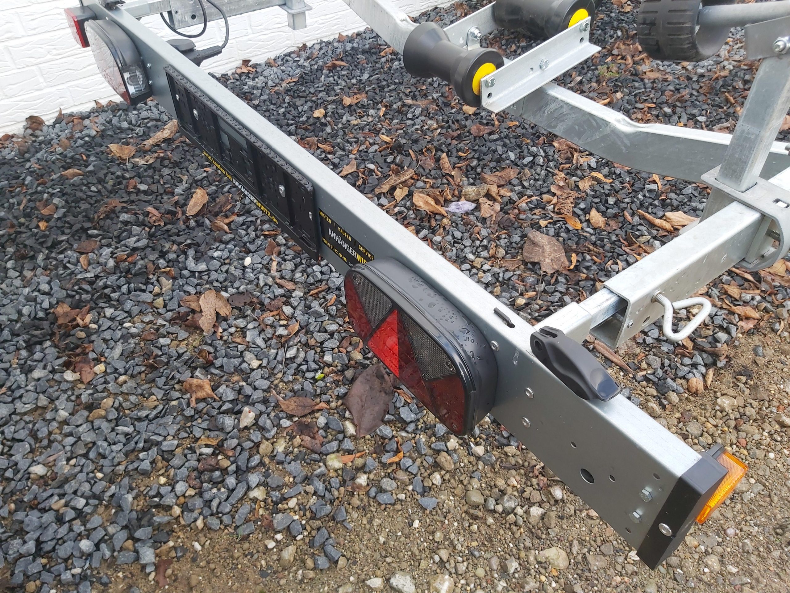 Brenderup Bootstrailer Premium 201300B SR mit Rollen Boote bis 600cm 1300kg 311967