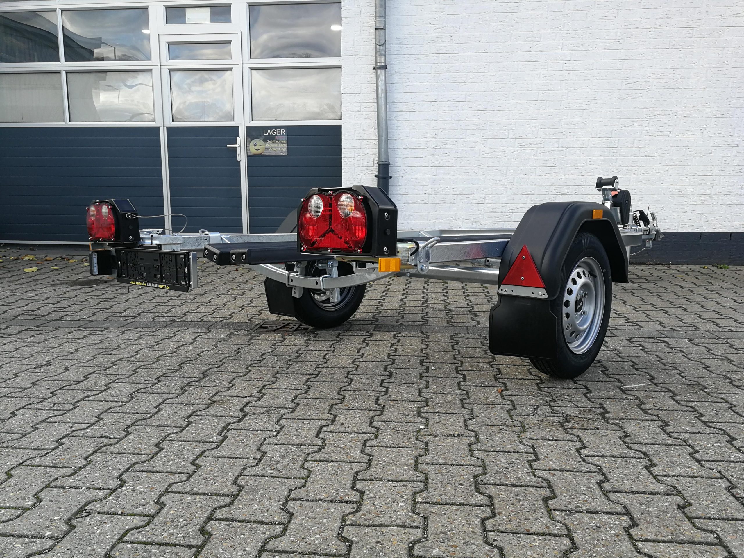 Brenderup Boot Jetski Trailer 8815UB PWC10750UBRX Langauflagen Seilwinde ( Gurtband) 750kg 311367