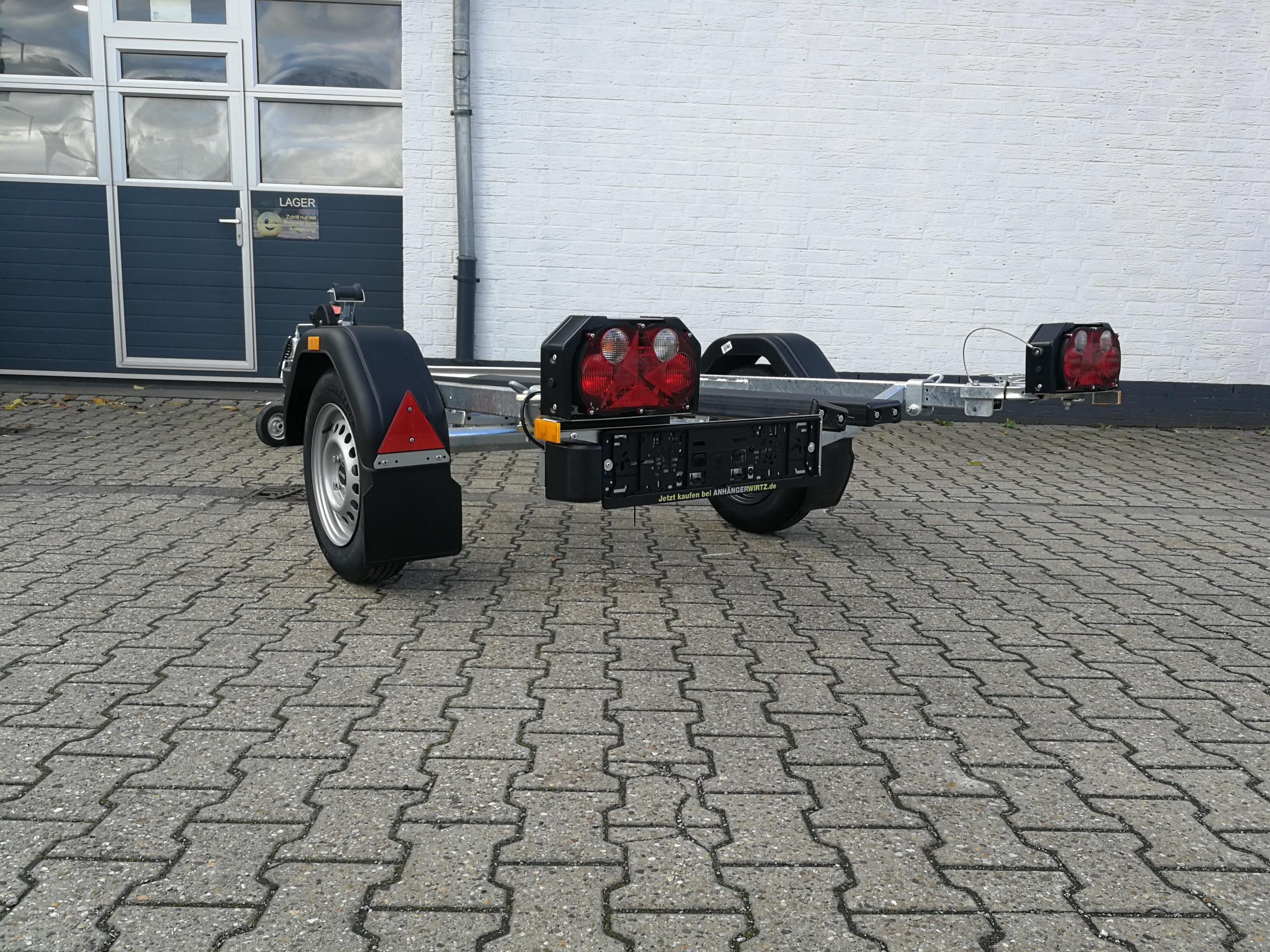 Brenderup Boot Jetski Trailer 8815UB PWC10750UBRX Langauflagen Seilwinde ( Gurtband) 750kg 311367
