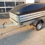 Deckelanhänger Brenderup 1205 SXLUB 750 203x116x55cm mit ABS Deckel schwarz 750kg online Aktion