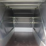 Aluliner Planen Anhänger GT 750 251x126x150cm +Hochplane aero grau (S) 750kg