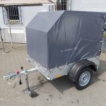 Aluliner Planen Anhänger GT 500 151x101x120 +Hochplane aero grau (XXS) 500kg 2021