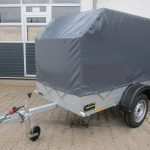 Aluliner Planen Anhänger GT 500 181x101x120 +Hochplane aero grau (XXS) 500kg